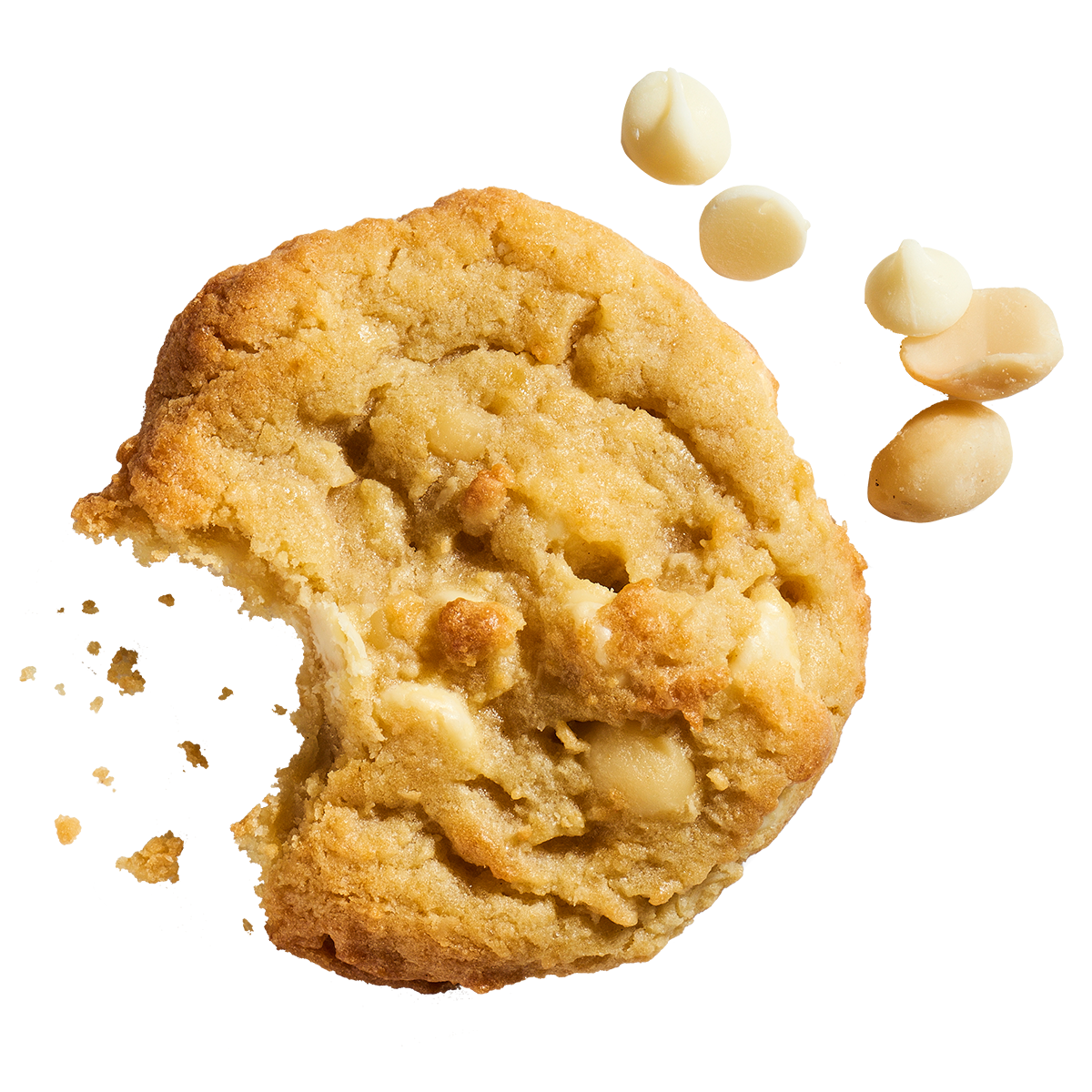 Order White Chocolate Macadamia food online from Insomnia Cookies store, Clemson on bringmethat.com