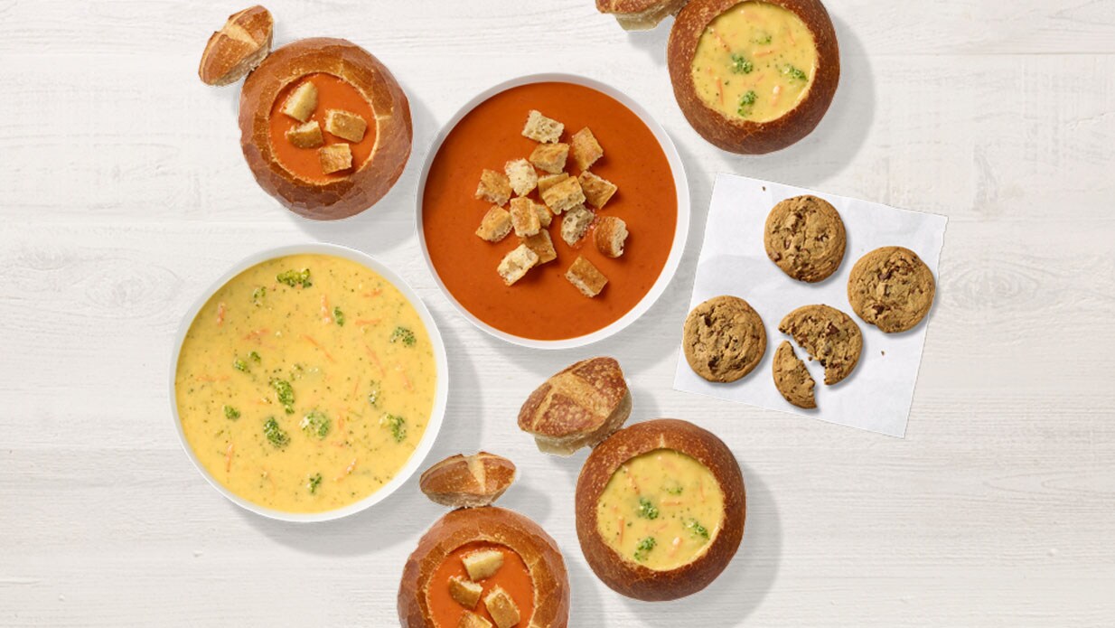 Order Soup Feast With Cookies food online from Panera store, Eden Prairie on bringmethat.com