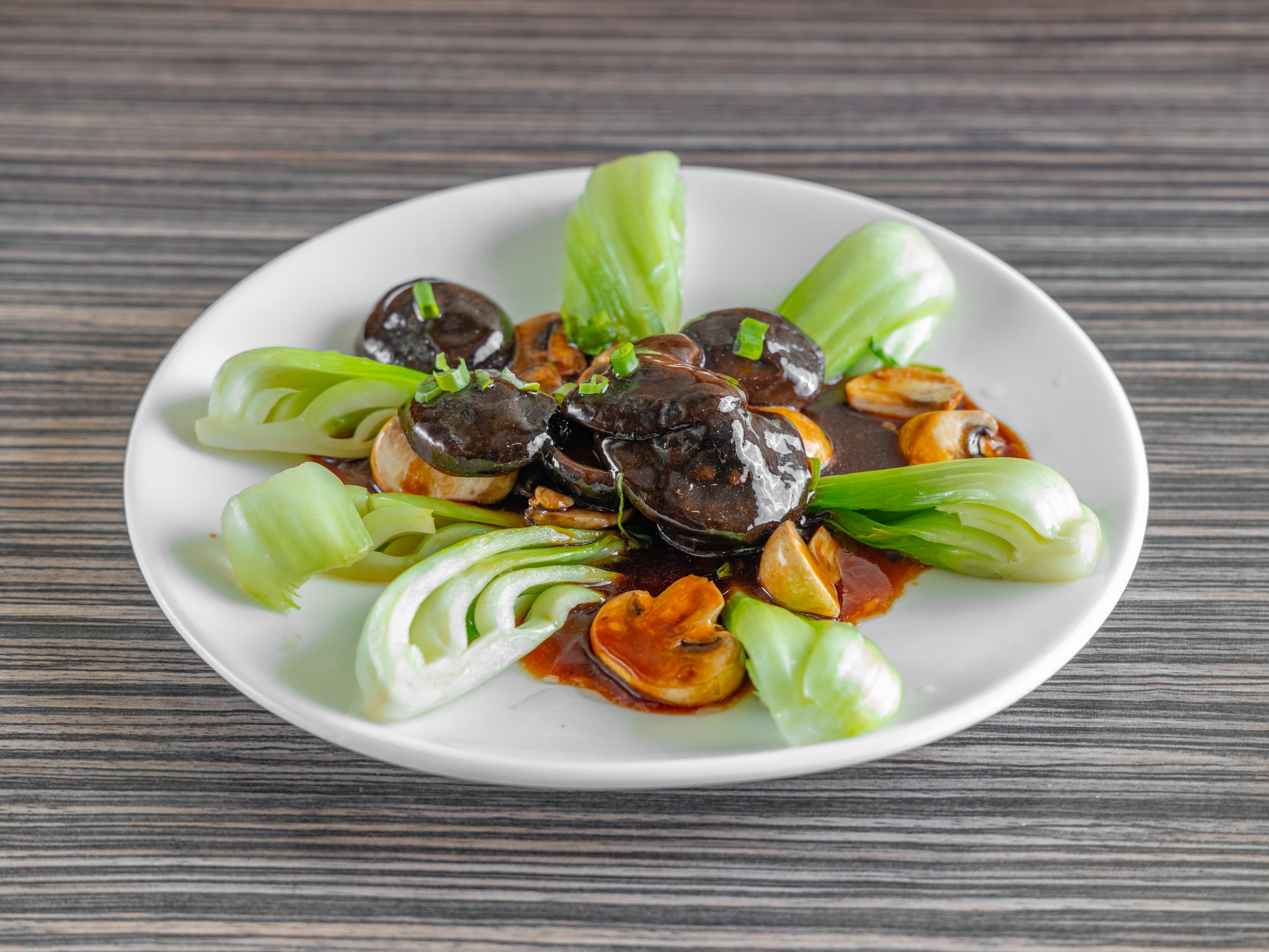 Order Mushrooms with Bok Choy food online from Twin Dragon Restaurant store, Los Angeles on bringmethat.com
