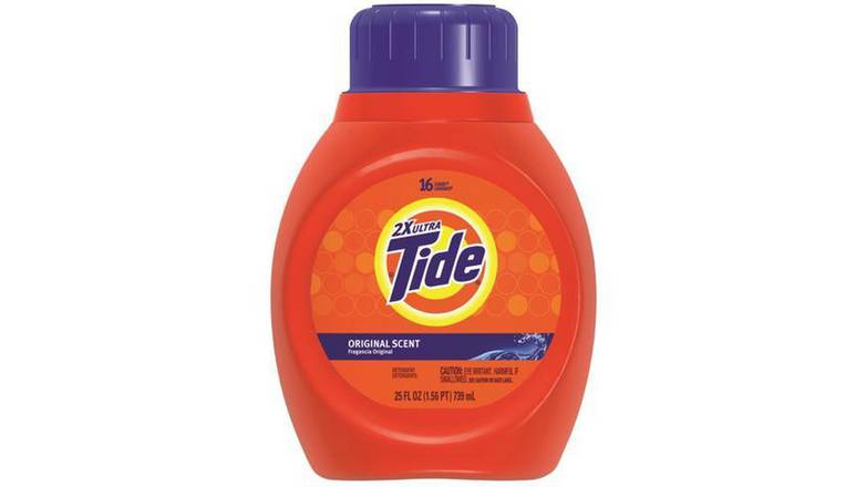 Order Tide Liquid 2X Concentrated Laundry Detergent food online from Exxon Constant Friendship store, Abingdon on bringmethat.com