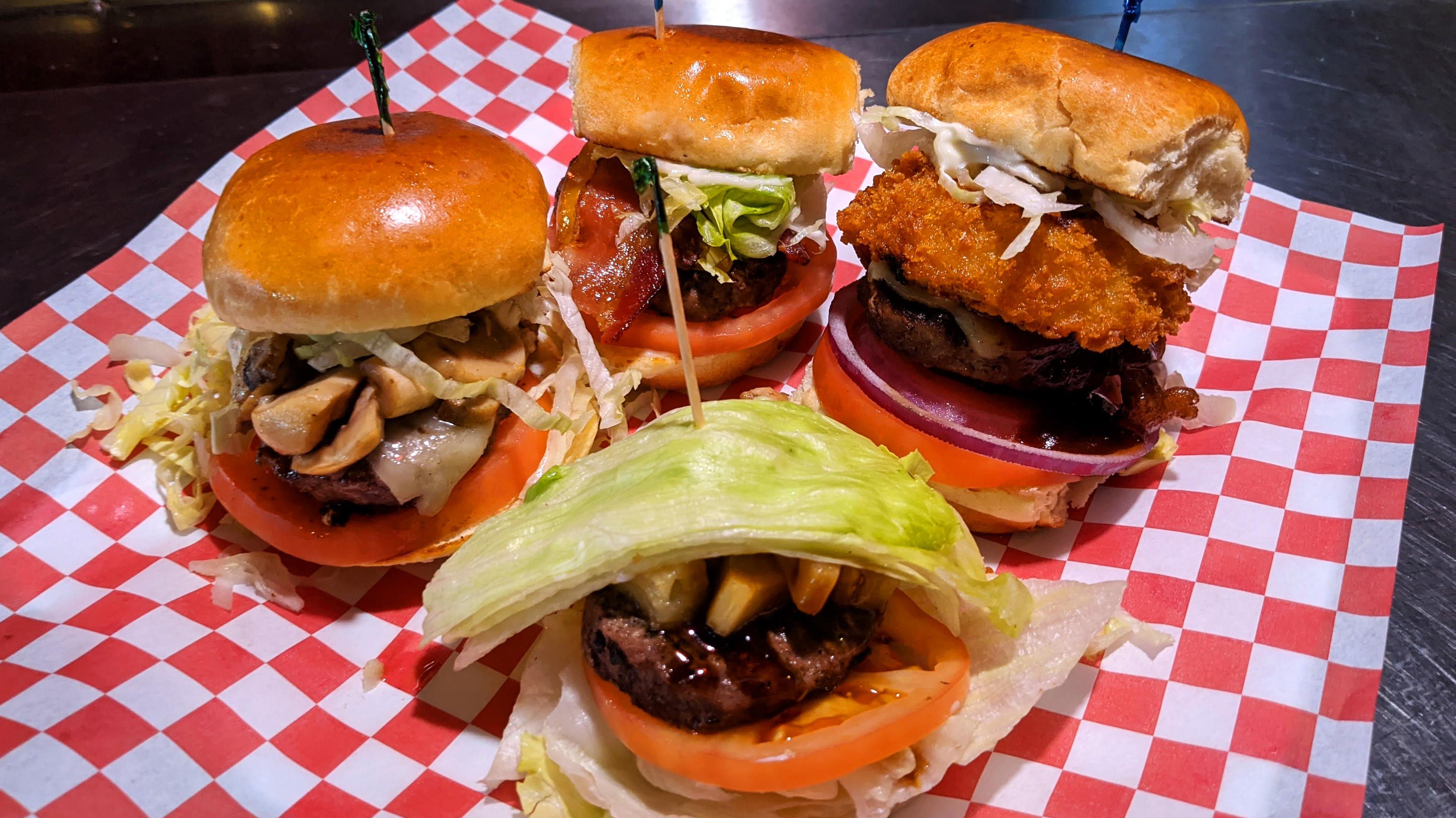 Order Hillcrest Sliders food online from Hillcrest Restaurant And Taphouse store, Antioch on bringmethat.com