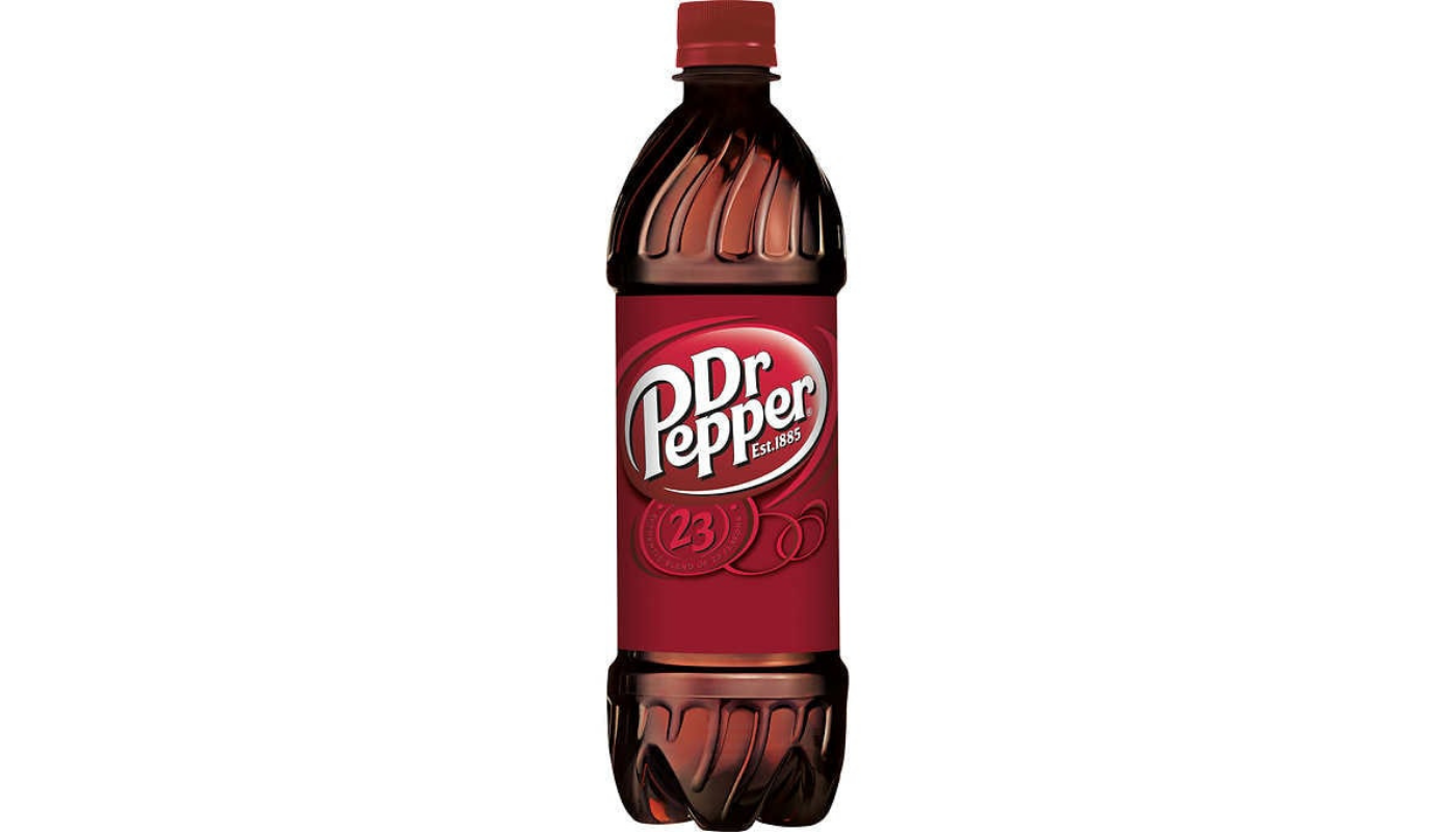 Order Dr. Pepper 16.9oz Bottle food online from Orcutt Liquor & Deli store, Orcutt on bringmethat.com