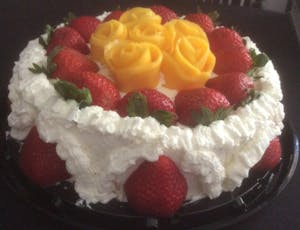 Order Whipped Cream Fruit Cake food online from Formosa Bakery Llc store, Boulder on bringmethat.com