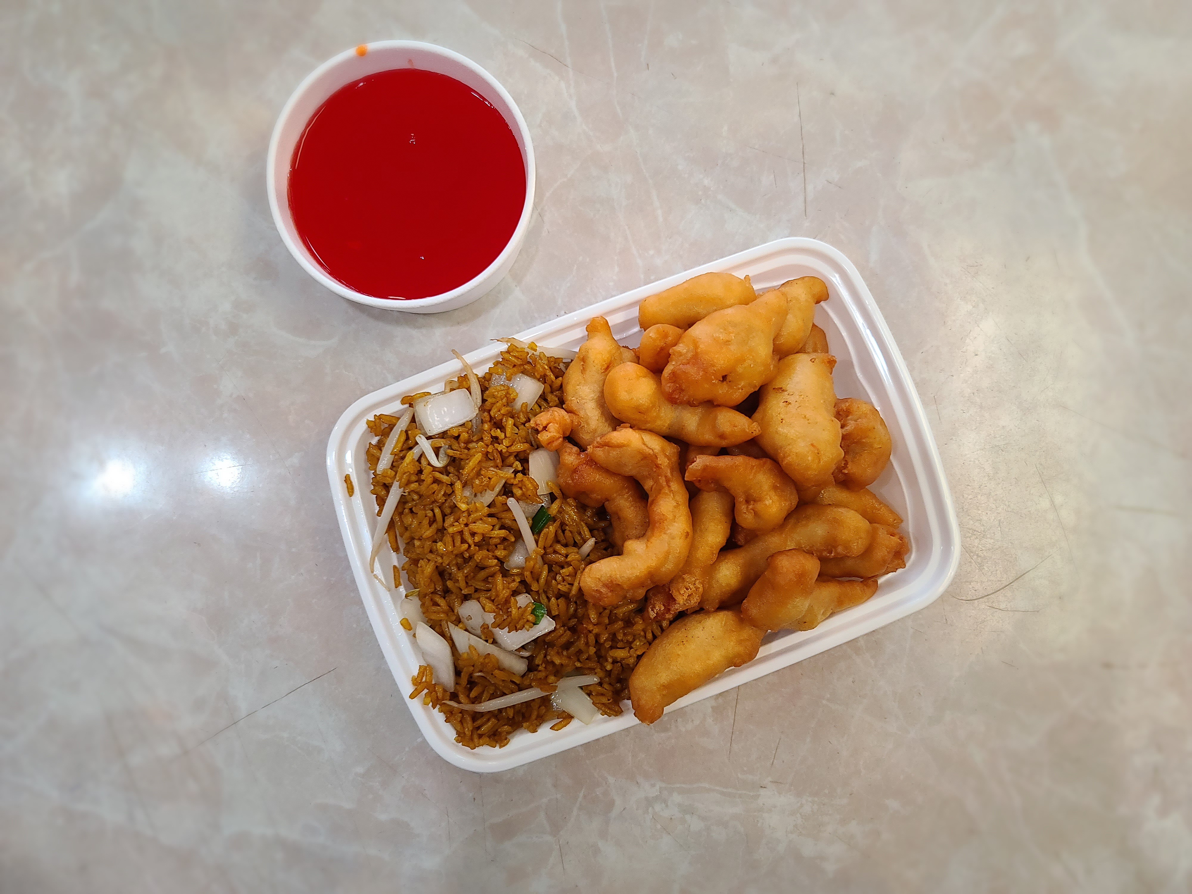 Order C.Sweet & Sour Chicken Combo food online from China King store, Florissant on bringmethat.com