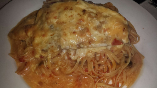 Order Chicken Sorrentino food online from Prima Pasta & Cafe store, Howard Beach on bringmethat.com