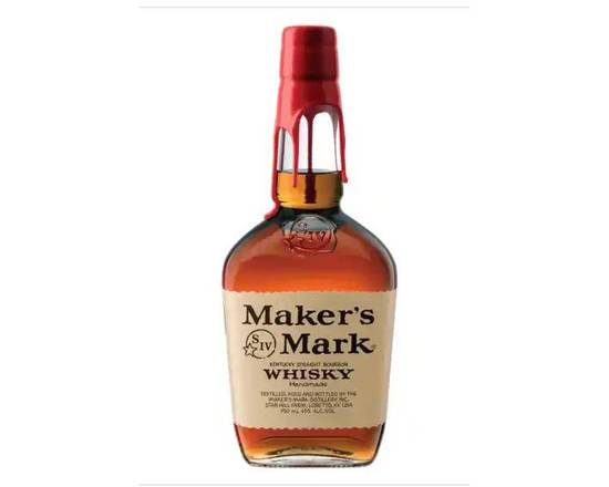 Order Maker's Mark, 750mL whiskey (45.0% ABV) food online from Tenderloin Liquor store, San Francisco on bringmethat.com
