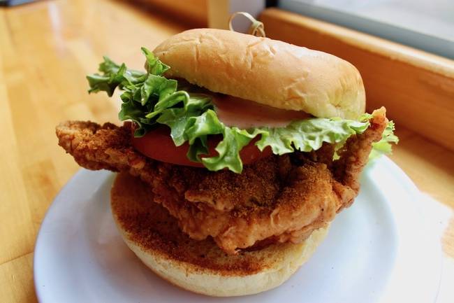 Order Spicy Chicken Sandwich food online from Jack's Grill store, Ithaca on bringmethat.com