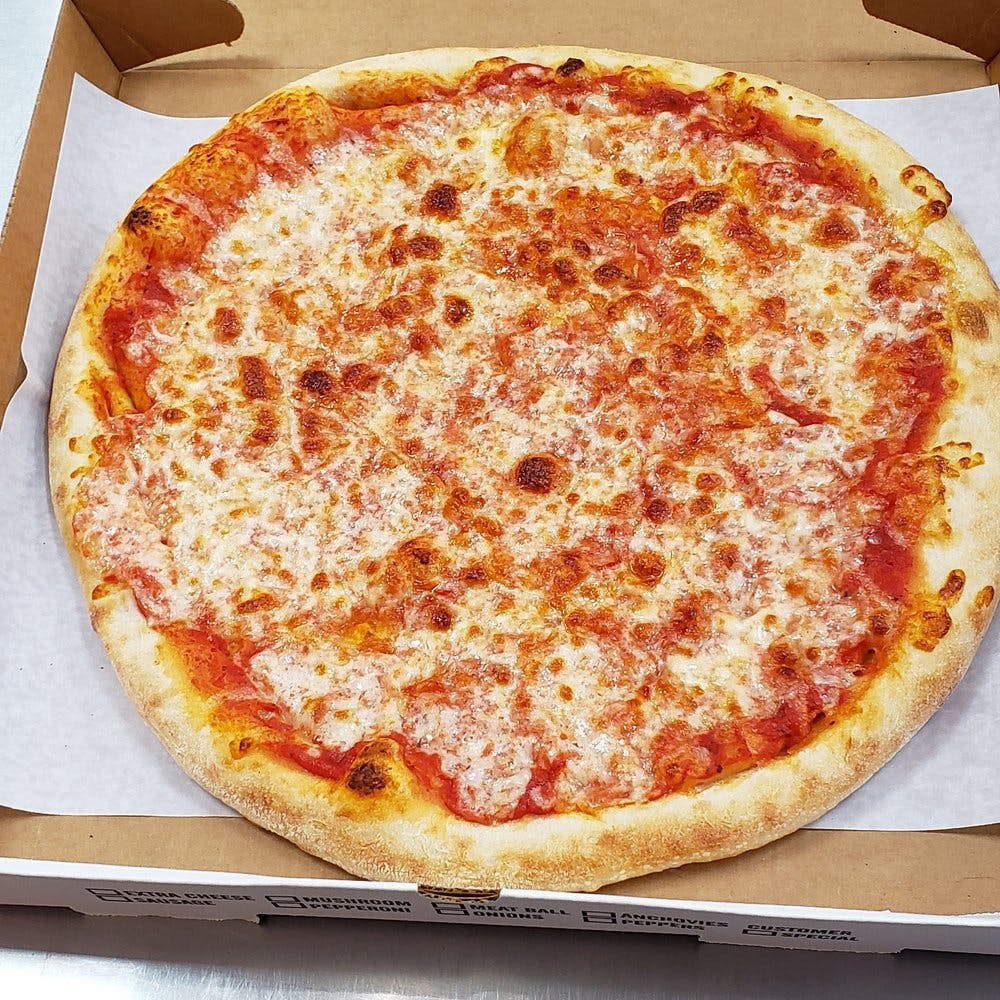 Order Extra Cheese Pizza - Small 14" food online from Linda's Pizza store, Bronx on bringmethat.com