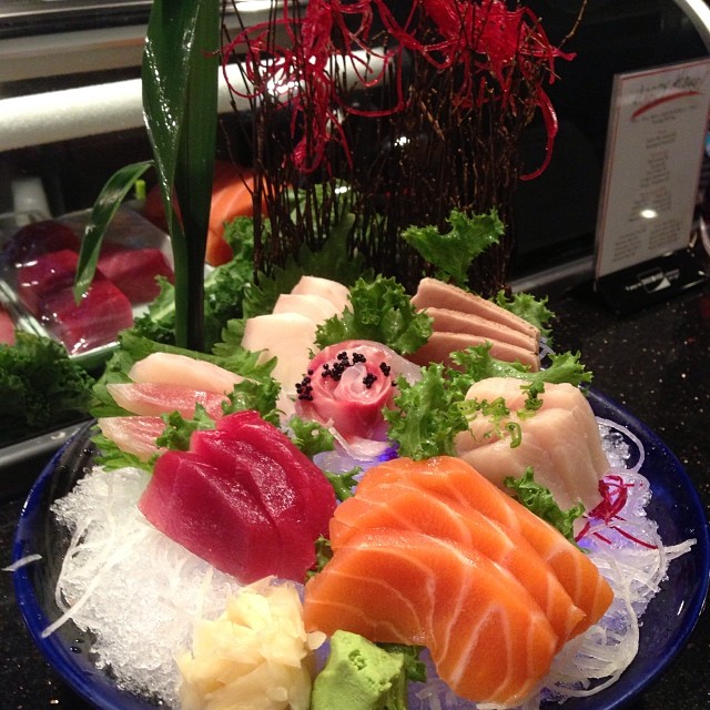 Order Sashimi Deluxe food online from Ginban Sushi store, Phoenix on bringmethat.com