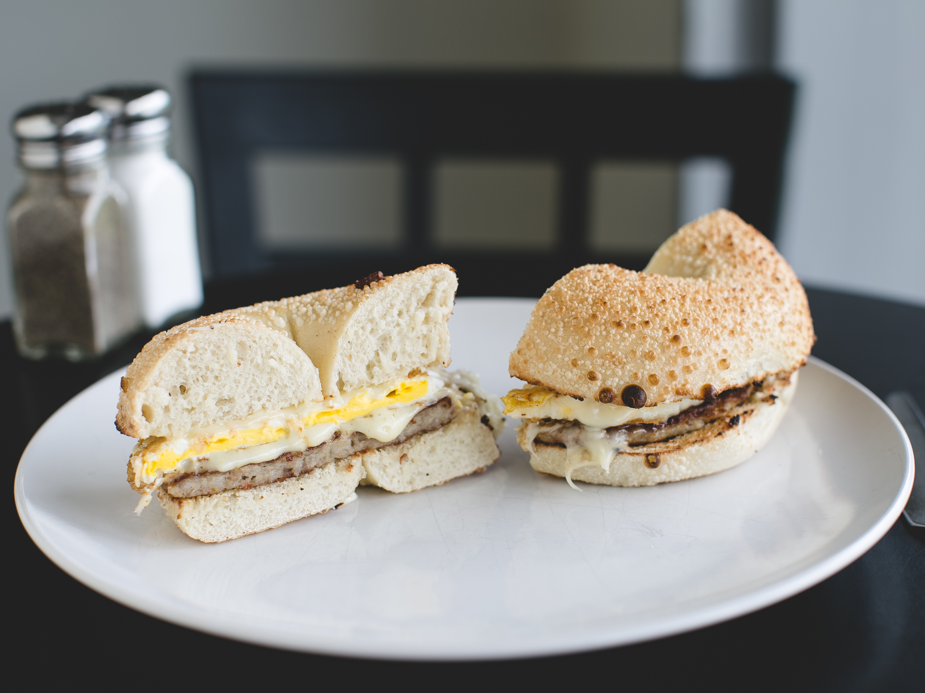 Order Meat, Egg and Cheese Sandwich food online from Keystone Bagels store, Levittown on bringmethat.com