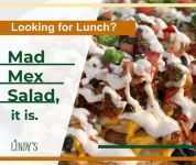 Order Mad Mex Salad food online from Lindy's Subs and Salads store, Onalaska on bringmethat.com