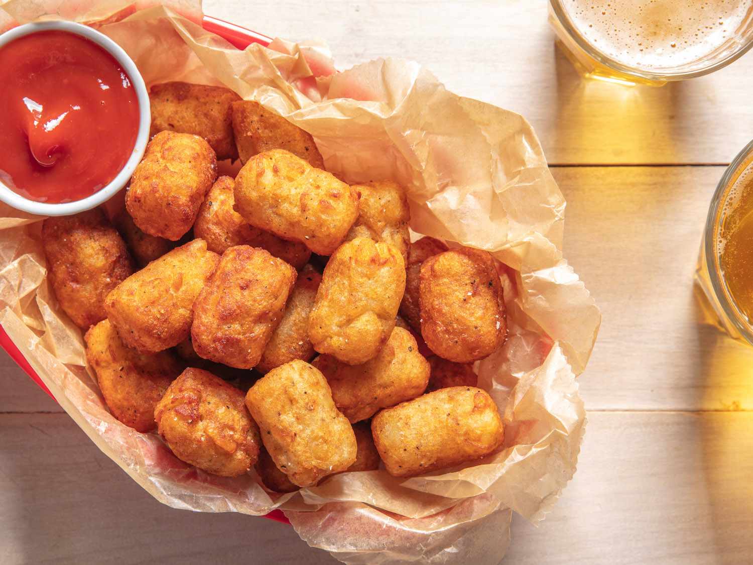 Order Tater Tots (16pc) food online from Wimpy Hamburgers store, Lemoore on bringmethat.com