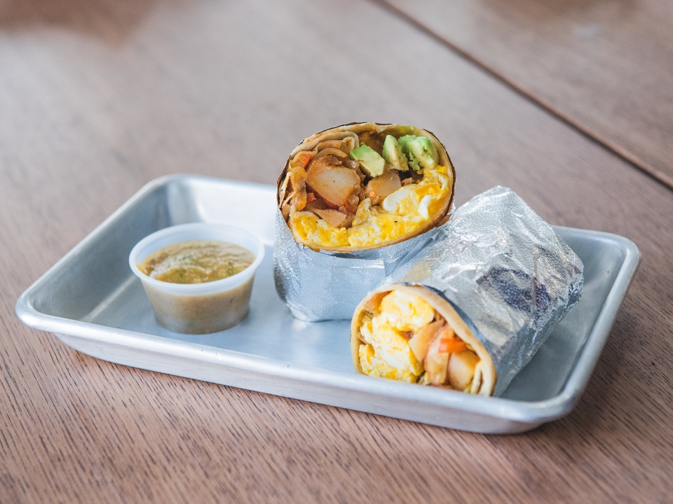 Order Breakfast Burrito food online from Spring St Cafe store, Los Angeles on bringmethat.com