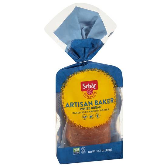 Order Schar · Artisan Baker White Bread (14.1 oz) food online from United Supermarkets store, Plainview on bringmethat.com