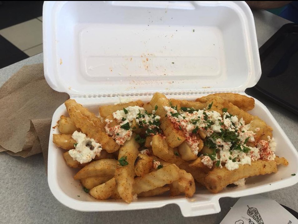 Order Greek Fries food online from Stop-N-Go Gyros store, Fort Worth on bringmethat.com