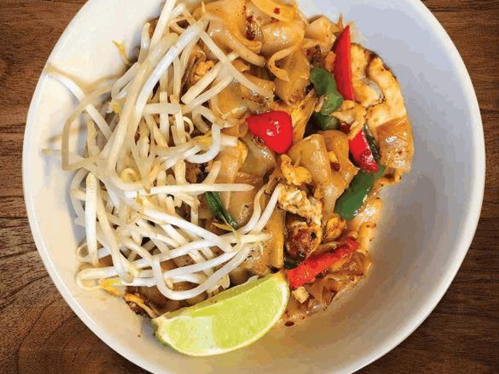 Order 19. Pad Kee Mao food online from Meesen Thai Eatery store, Portland on bringmethat.com