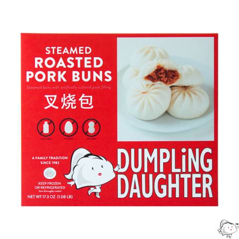 Order Dumpling Daughter Roasted Pork Buns food online from Everyday Needs by Gopuff store, Boston on bringmethat.com