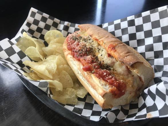 Order VEGGIE Meatball Sandwich food online from Cheech's Pizza store, Los Angeles on bringmethat.com