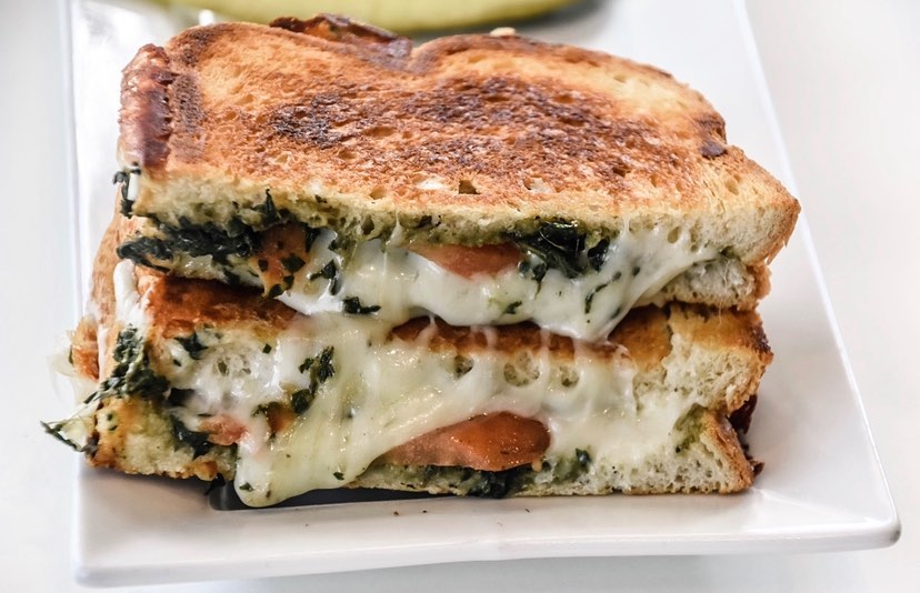 Order Caprese Grilled Cheese food online from Trifecto Bar store, Clarksville on bringmethat.com