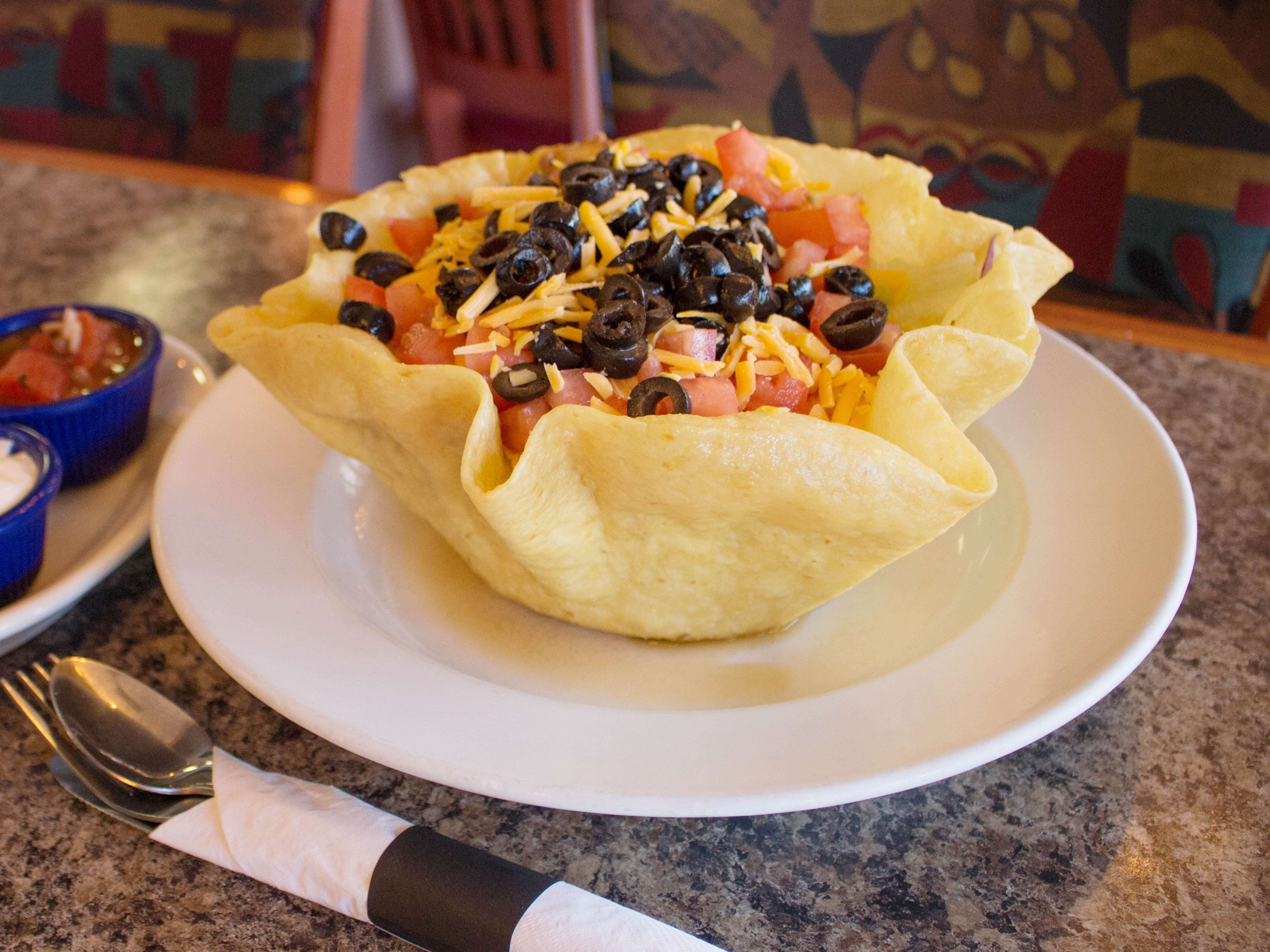 Order Chili Taco Salad food online from Eastridge Family Restaurant store, Rochester on bringmethat.com
