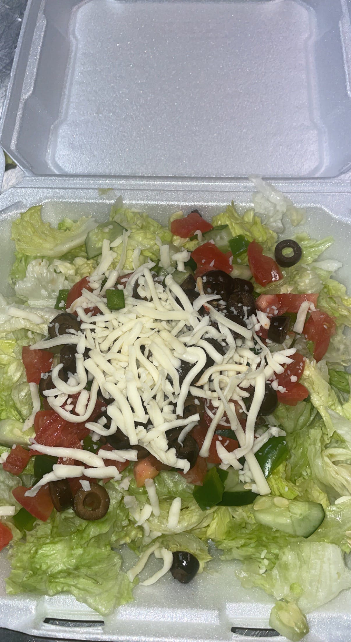 Order Salad - Small food online from Papa D's Pizza store, St Clairsville on bringmethat.com