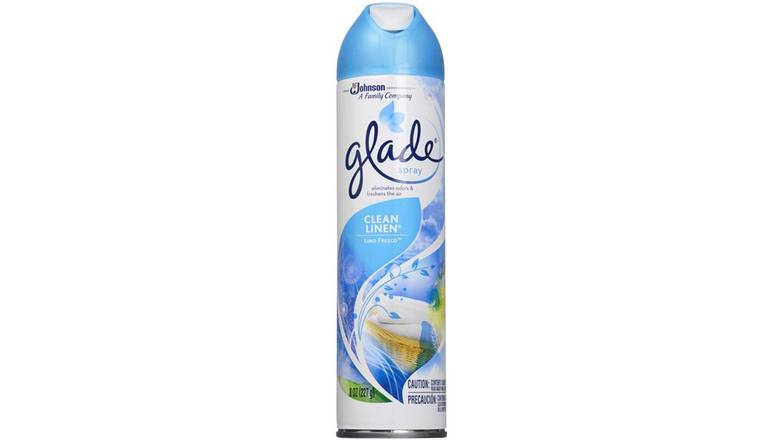 Order Glade Room Spray Clean Linen-Clean Linen food online from Route 7 Food Mart store, Norwalk on bringmethat.com