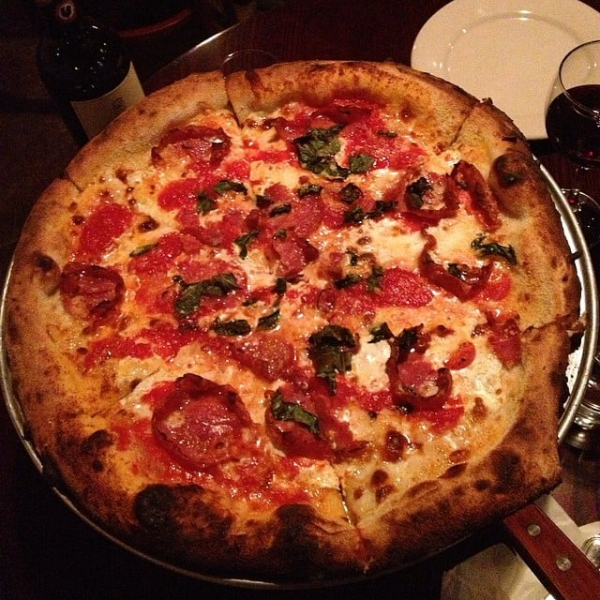 Order Original Wood Fired Tomato Pie food online from Fiamma Wood Fired Pizza store, Morristown on bringmethat.com