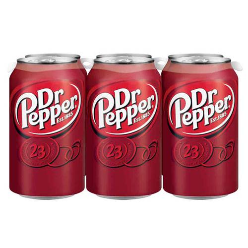 Order Dr. Pepper - 12 oz Cans/6 Pack food online from Bottle Shop & Spirits store, Los Alamitos on bringmethat.com