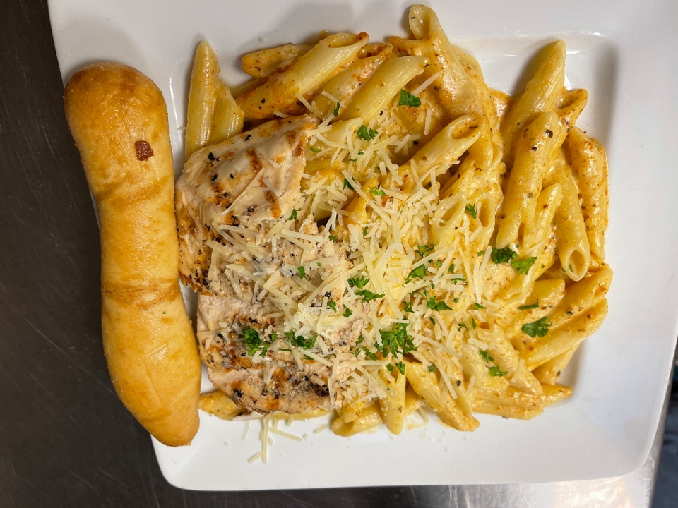 Order CAJUN CHICKEN ALFREDO food online from Tlc On The Lake store, Garland on bringmethat.com
