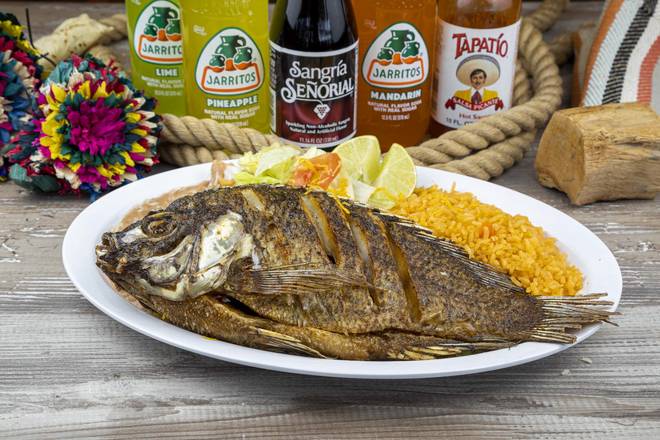 Order Mojarra Plate food online from Don Chillitos Mexican Grill store, Aloha on bringmethat.com