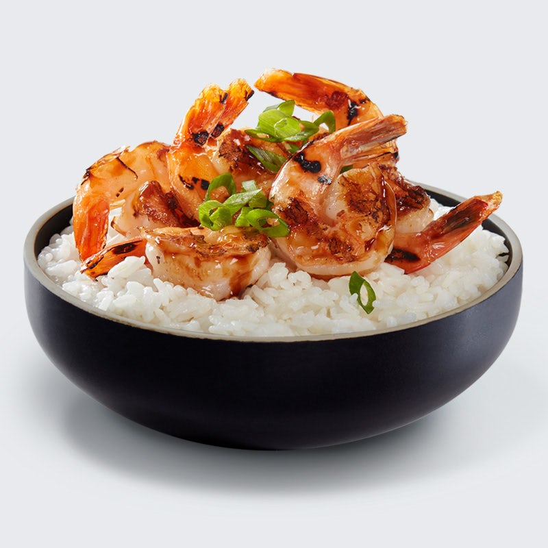 Order Shrimp Bowl food online from Waba Grill store, Fountain Valley on bringmethat.com