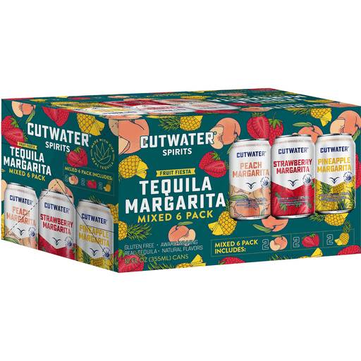 Order Cutwater Fruit Fiesta 6 Pack (6PK 12 OZ) 145041 food online from BevMo! store, Citrus Heights on bringmethat.com