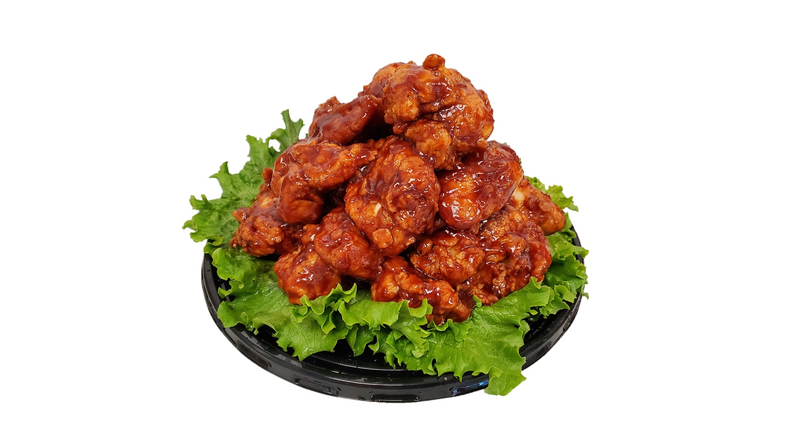 Order Chicken Tender Bites, BBQ 1 Lb food online from Lucky California store, San Francisco on bringmethat.com