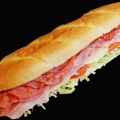 Order Assorted Sub 6" food online from Francos Pizza & More store, Kenmore on bringmethat.com