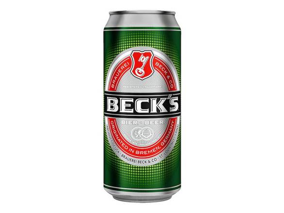 Order Beck's - 4x 16oz Cans food online from Rayan Discount Liquors store, CHICAGO on bringmethat.com
