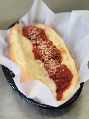 Order Small Cheese Meatball food online from Slugger's Pizzeria store, Lancaster on bringmethat.com