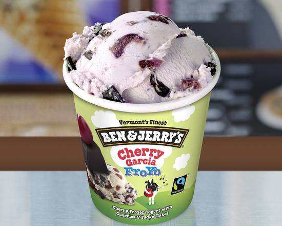 Order Cherry Garcia® Frozen Yogurt food online from Ben & Jerry's store, Highland Village on bringmethat.com