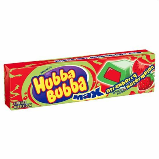 Order Hubba Bubba Max Gum - Strawberry Watermelon food online from IV Deli Mart store, Goleta on bringmethat.com