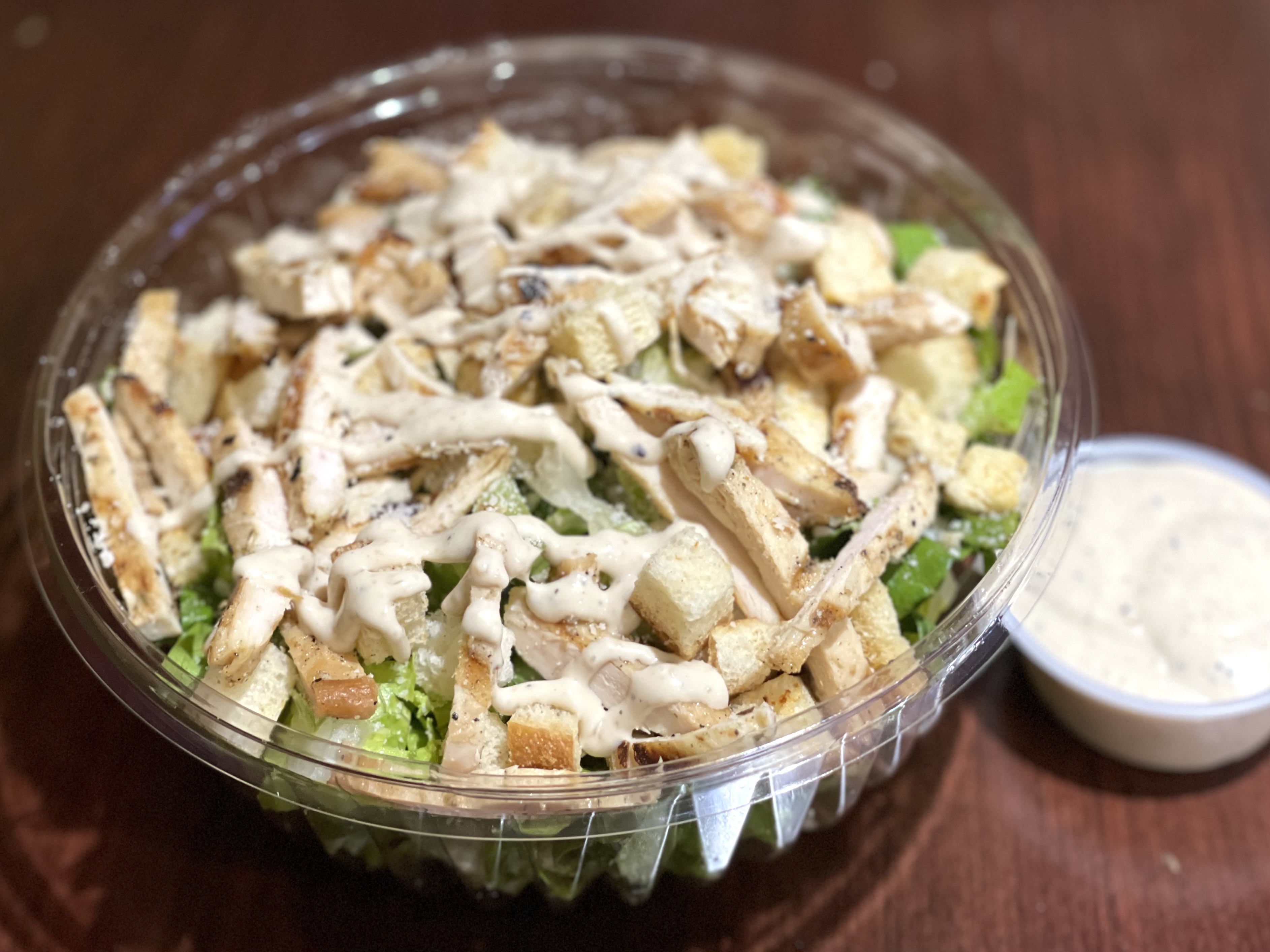 Order Grilled Chicken Caesar Salad food online from Tio Pio - Willoughby St. store, Brooklyn on bringmethat.com