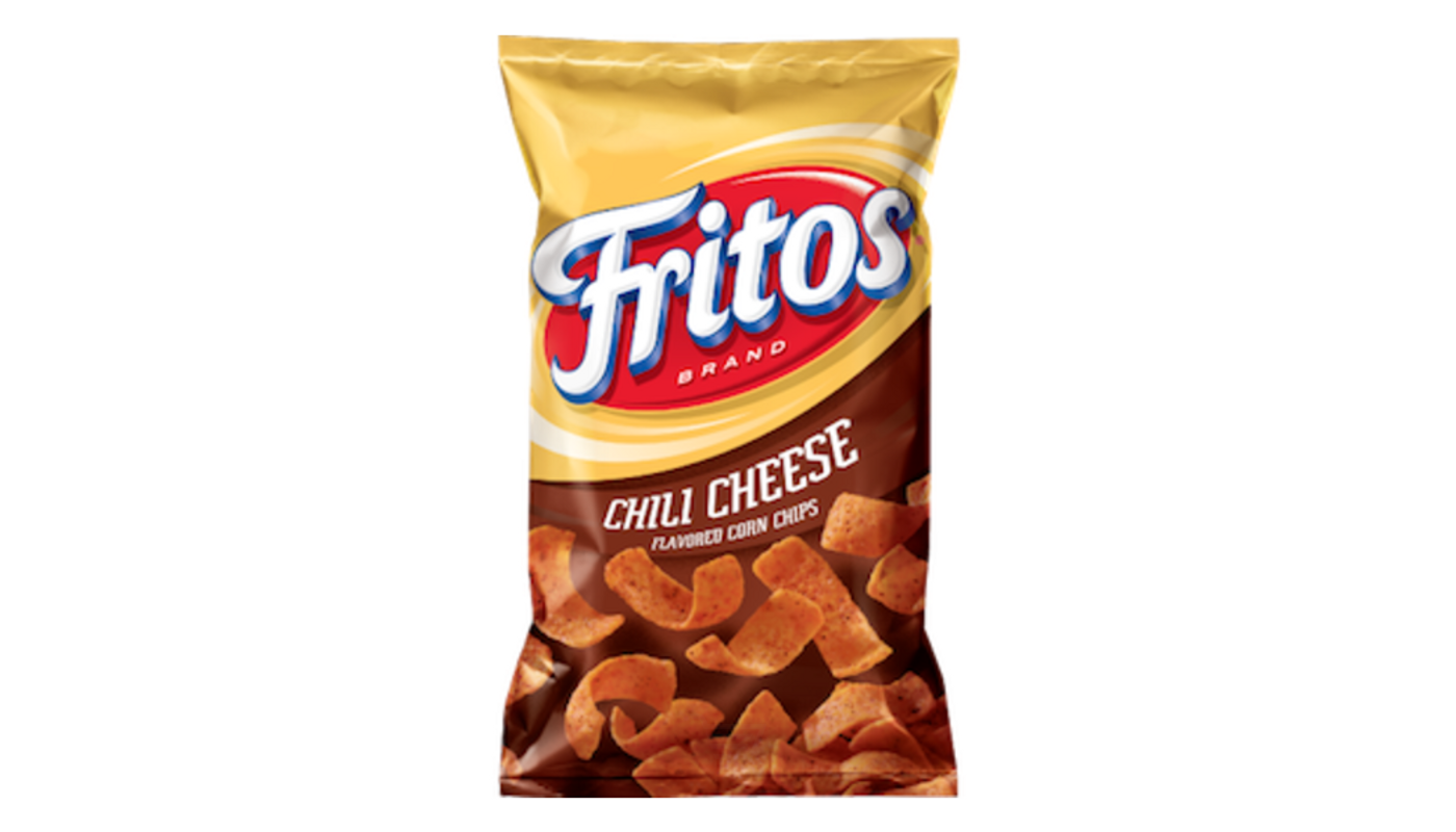 Order Fritos Chili Cheese Flavored Corn Chips 3.5 oz food online from Ocean Liquor store, South Pasadena on bringmethat.com