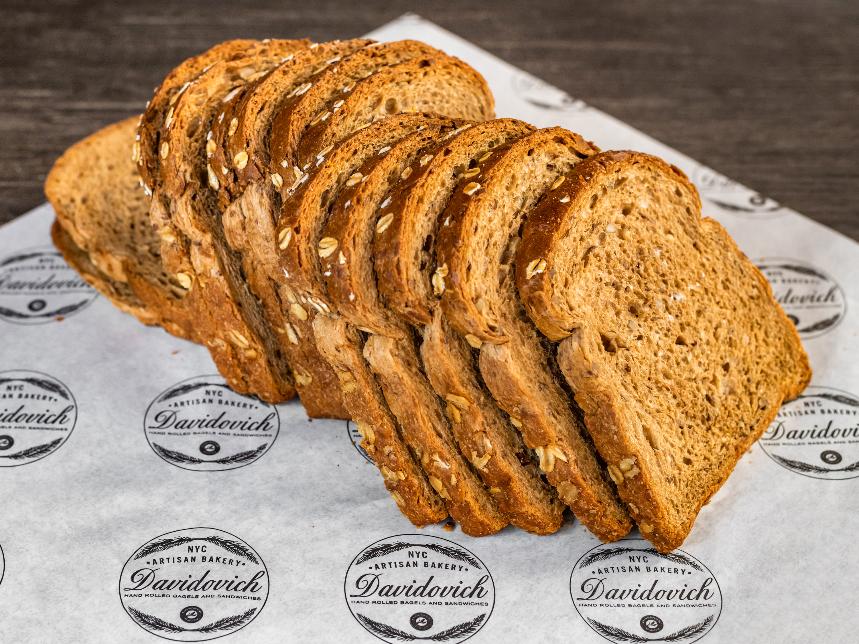 Order Health Bread 7 Grain food online from Davidovich bakery catering store, New York on bringmethat.com