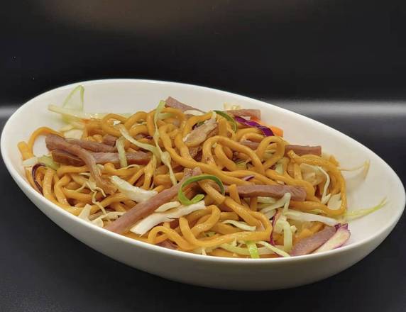 Order BBQ Pork Chow Mein food online from Soul Rice store, Pacifica on bringmethat.com