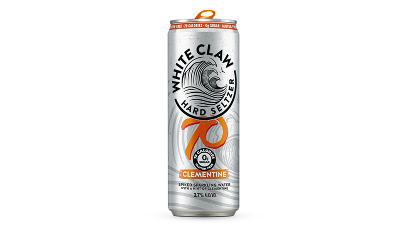 Order White Claw Hard Seltzer 70 Clementine 6 Pack 12oz Can food online from House Of Cigar & Liquor store, Redondo Beach on bringmethat.com