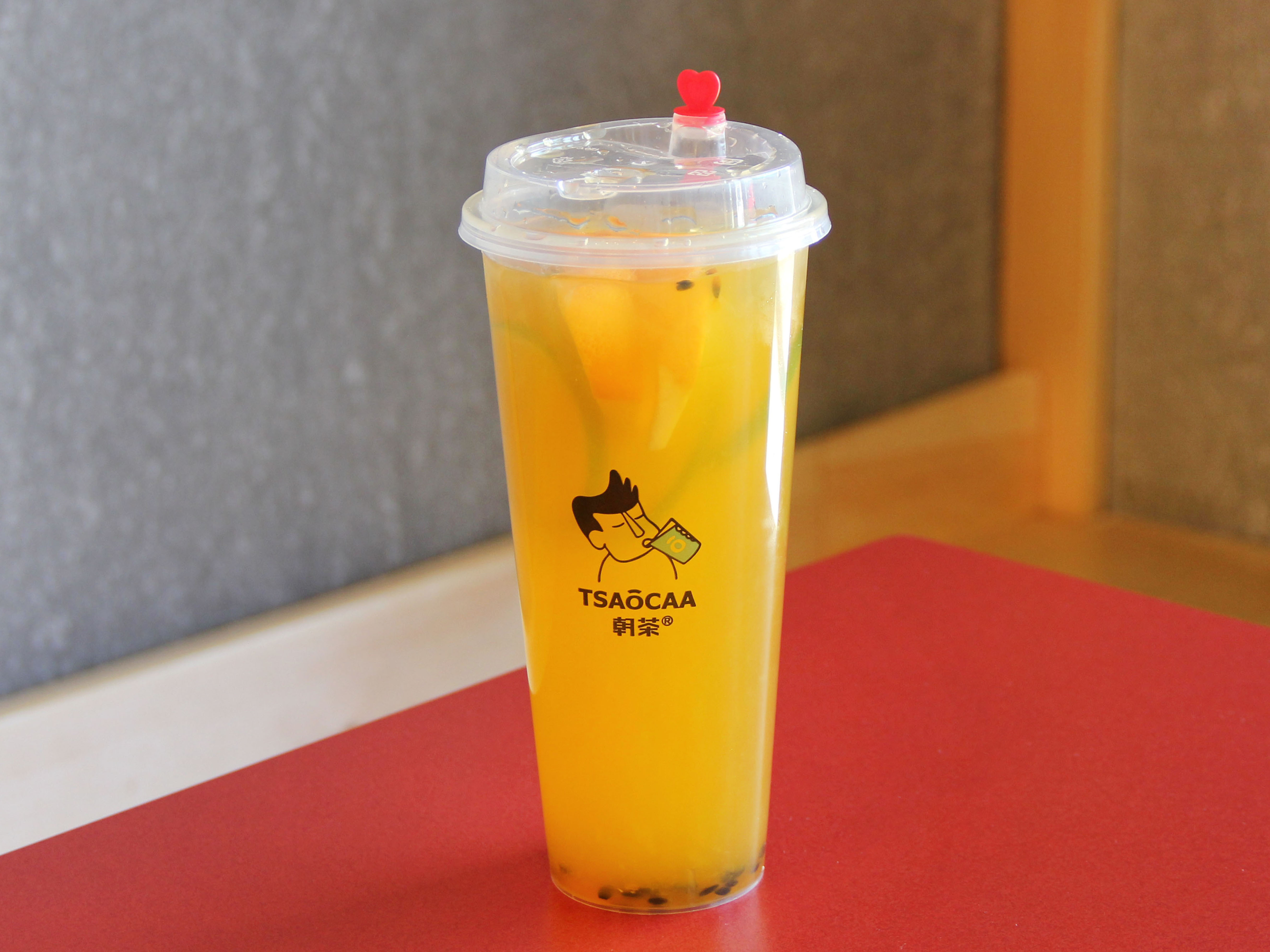 Order Passionfruit and Lime Green Tea food online from Bb.Q Chicken store, Cherry Hill on bringmethat.com