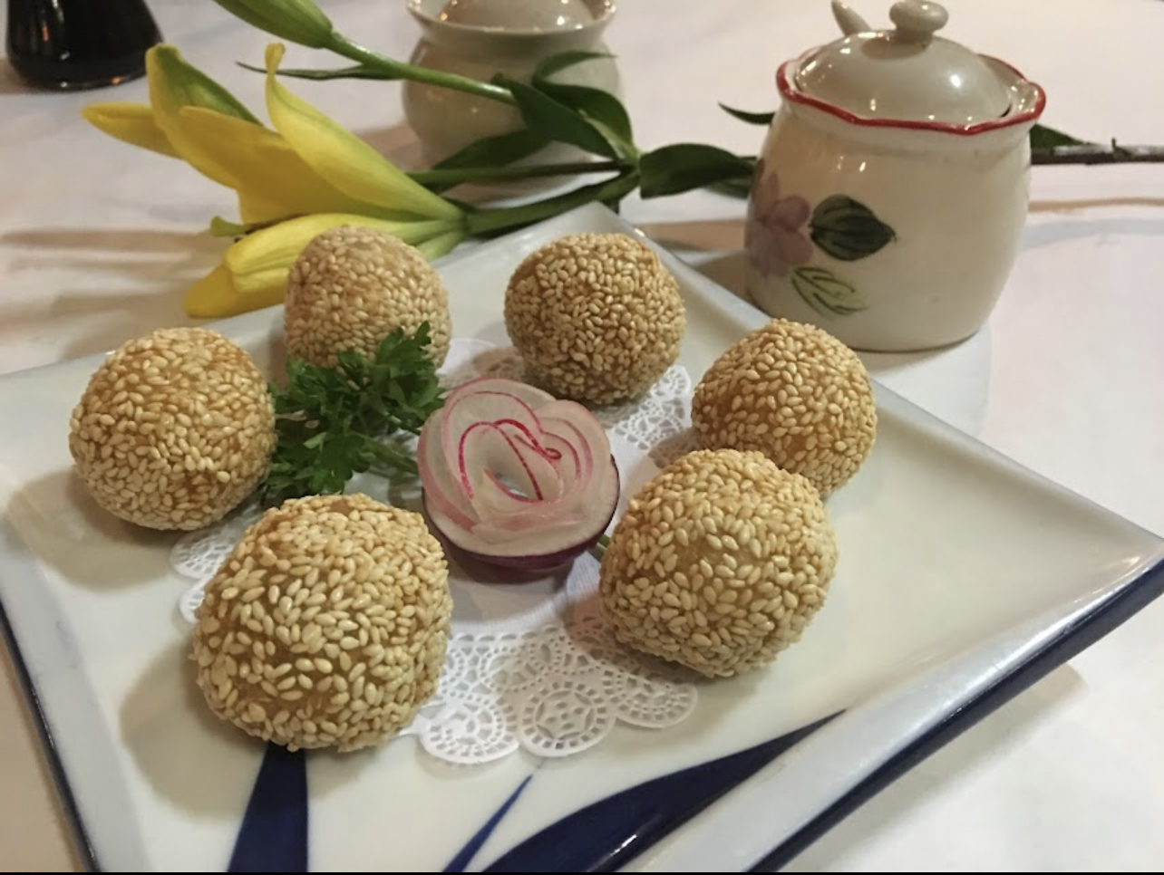 Order Sesame Ball food online from Lon U Chinese store, Norcross on bringmethat.com