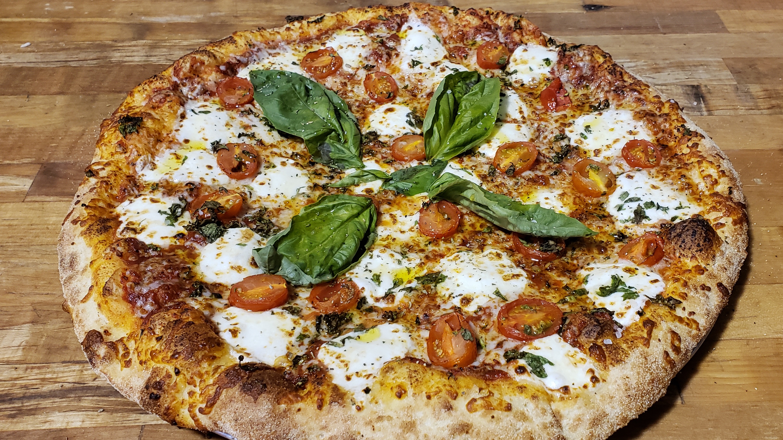 Order Margherita food online from La Quinta Pizza store, Redwood City on bringmethat.com