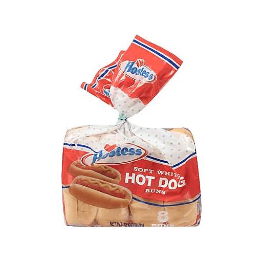 Order Hostess Hot Dog Buns (8 CT) 133801 food online from BevMo! store, Greenbrae on bringmethat.com