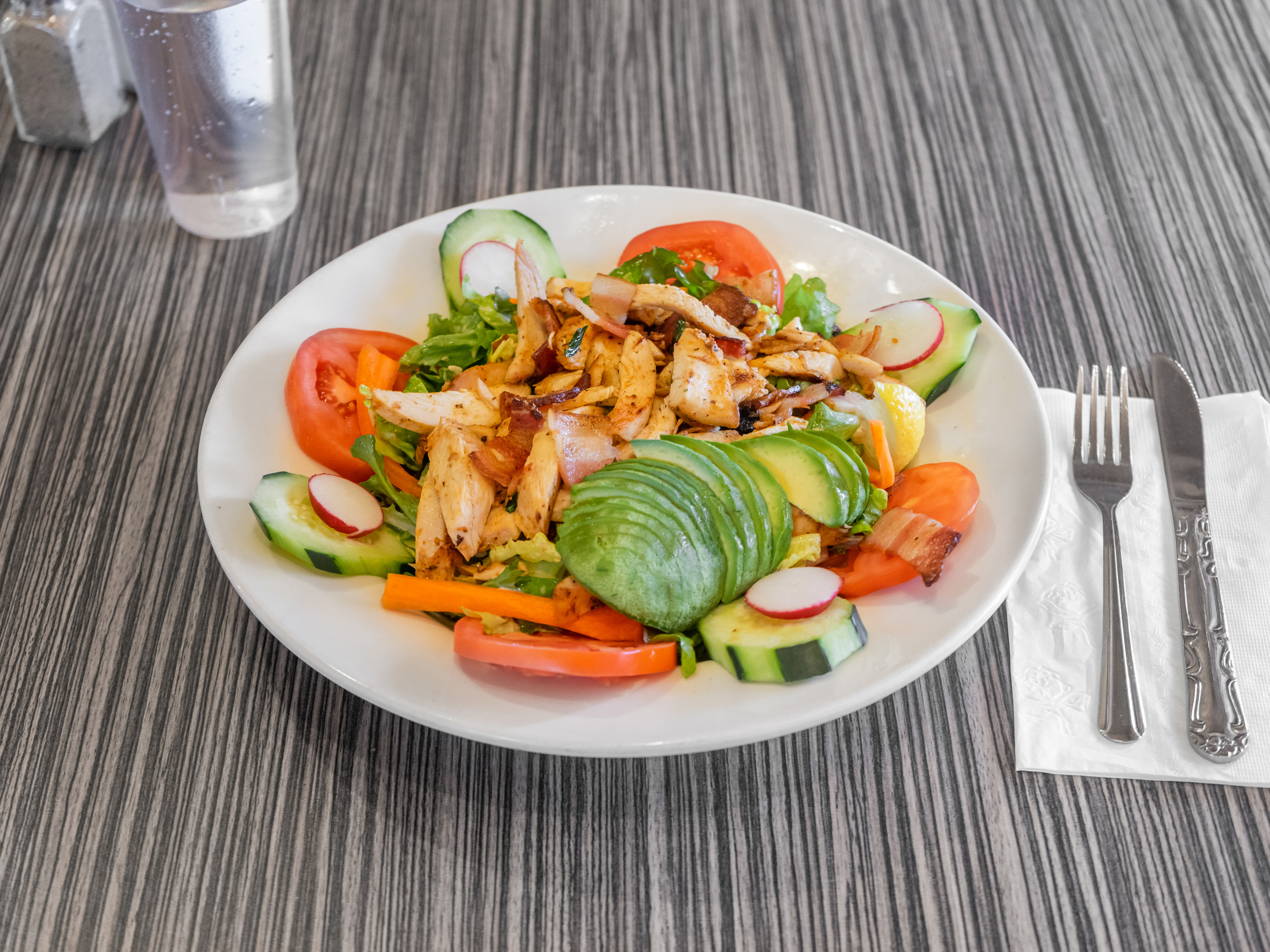 Order Cobb Salad food online from The Crepe House store, San Francisco on bringmethat.com
