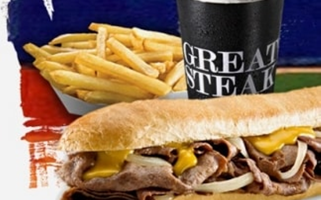 Order Original Philly Cheesesteak Sandwich Combo food online from Great Steak store, Fayetteville on bringmethat.com
