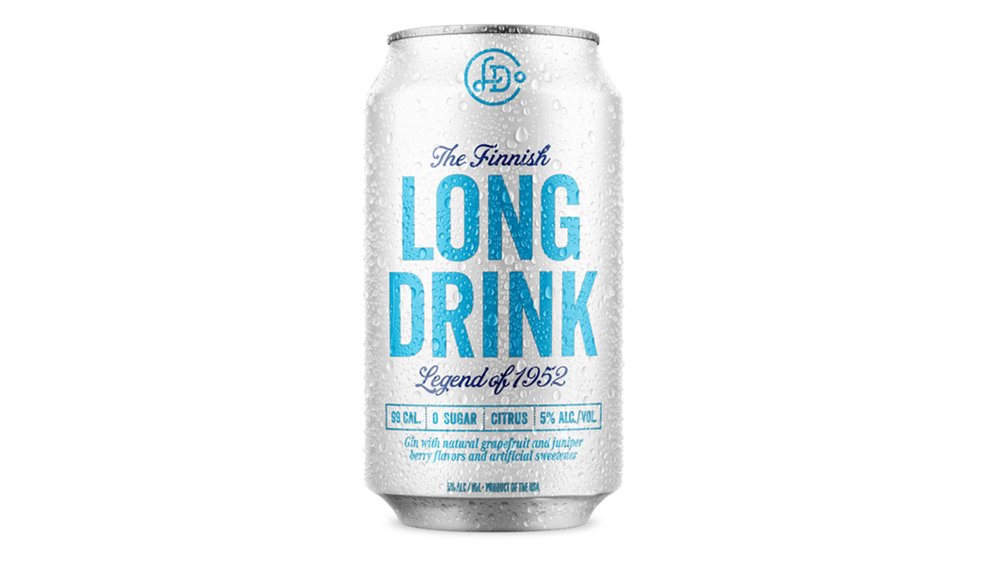 Order Long Drink Zero - Citrus soda. Real liquor.  6x 12oz Cans food online from Spikes Bottle Shop store, Chico on bringmethat.com